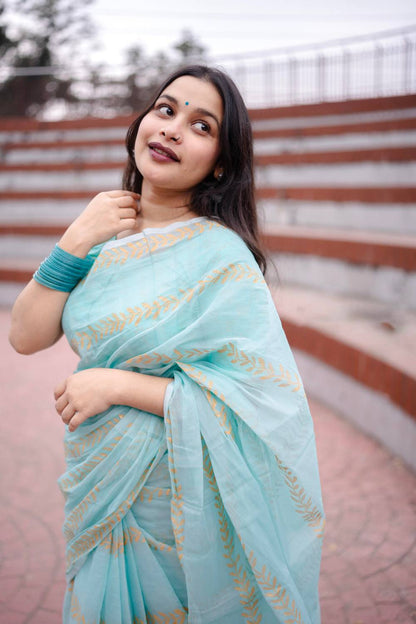 Premium Semi Maslin Saree